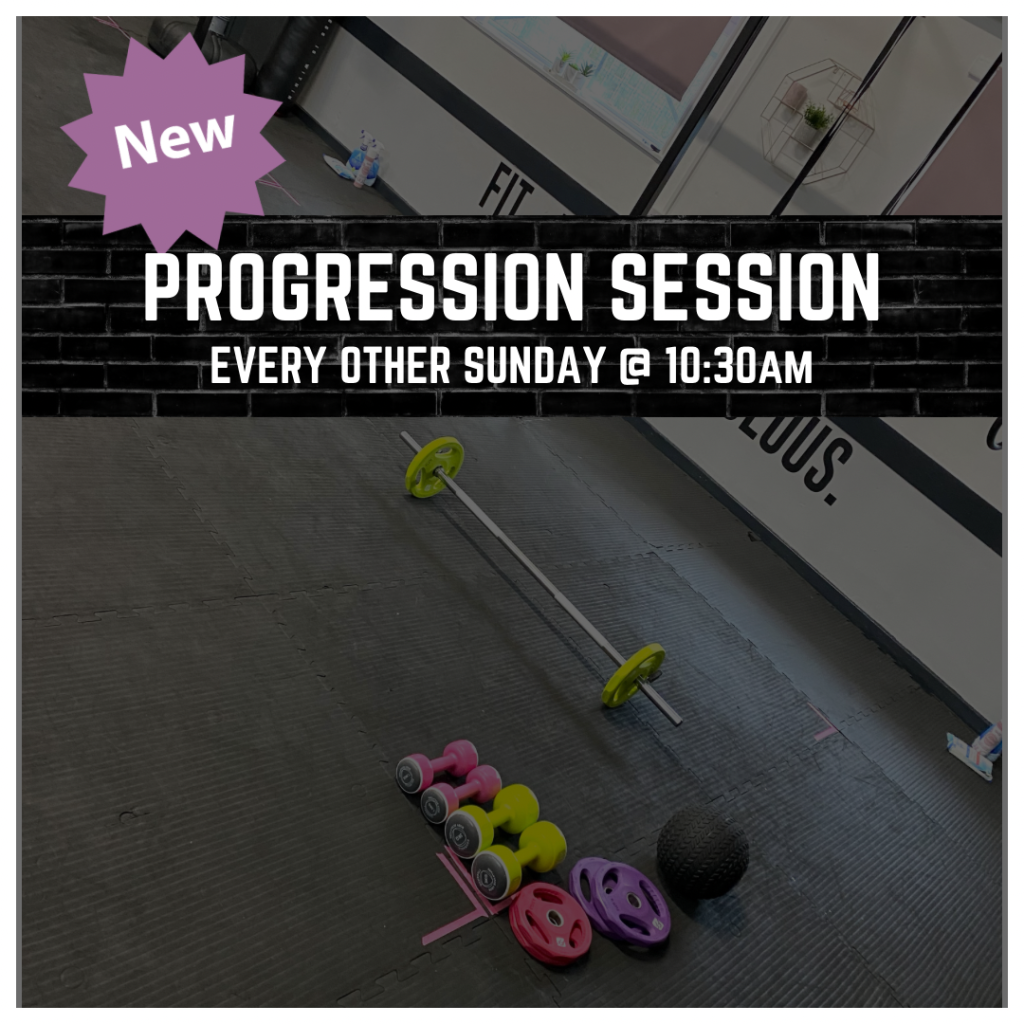 Progression Session Sweatbox Fitness